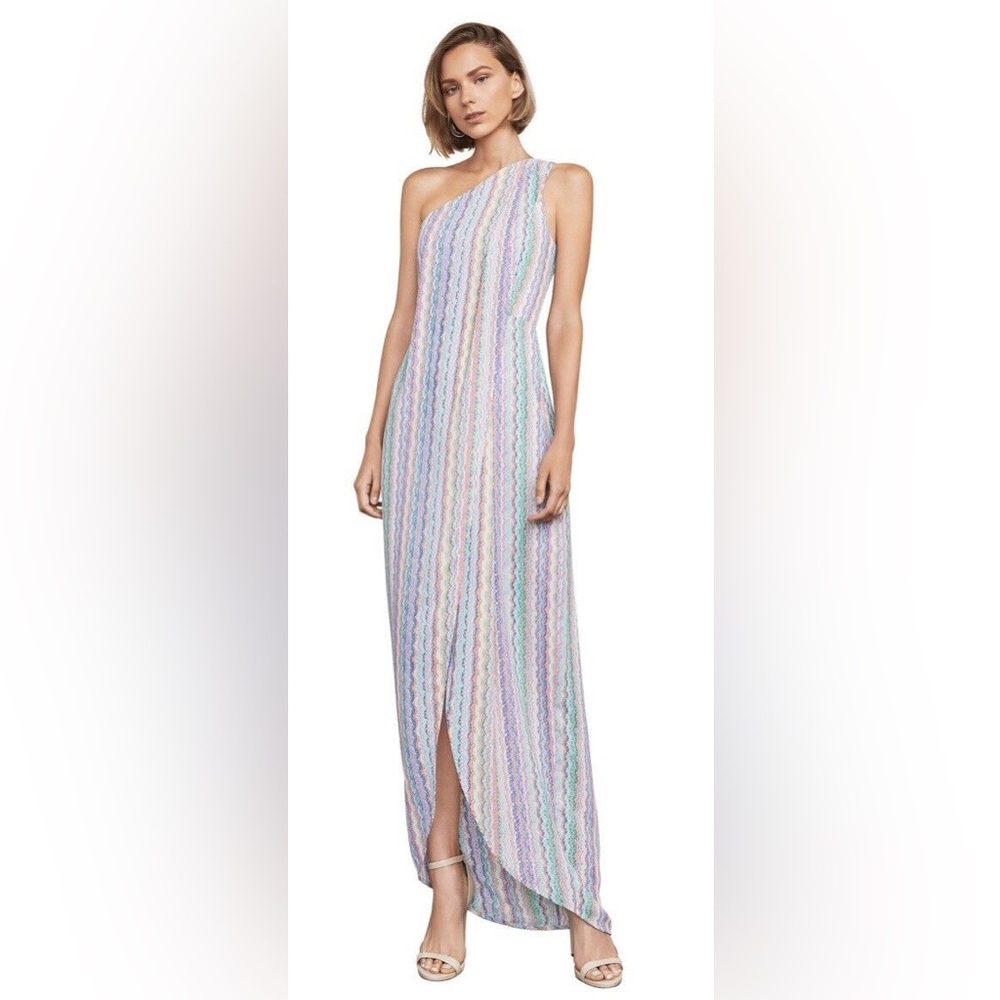 BCBGMaxAzria Women's Dress One Shoulder Knit Dress